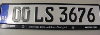  Mercedes Surround - Brabus - AMG - Black (Pair) 