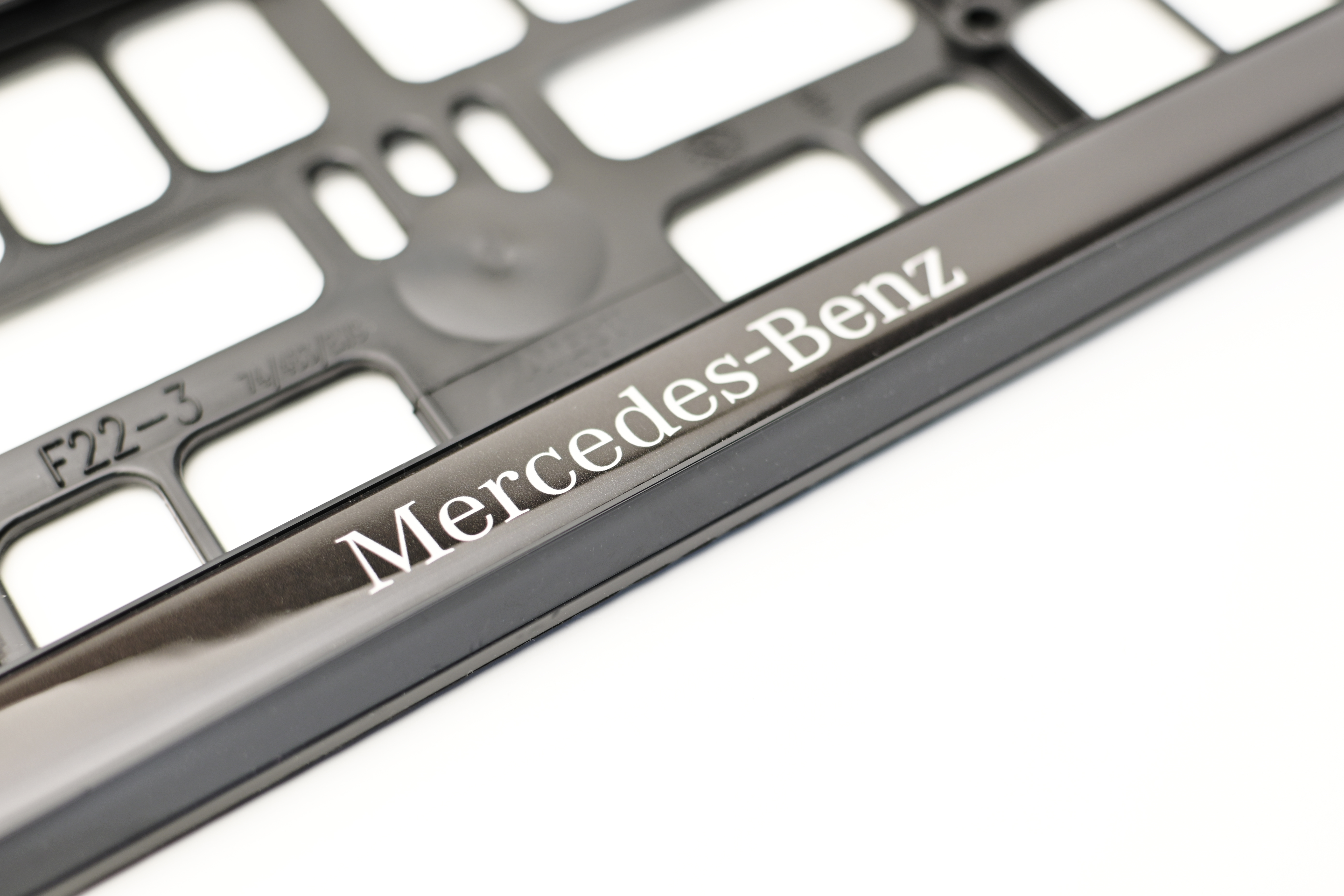 Mercedes Gel Number Plate Surround (PAIR)